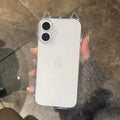 Cute Cat Ear Transparent CaseLuxury Transparent Phone Case For iPhone 11 12 13 14 15 16 17 Pro Max Shockproof Bumper Cases Cover