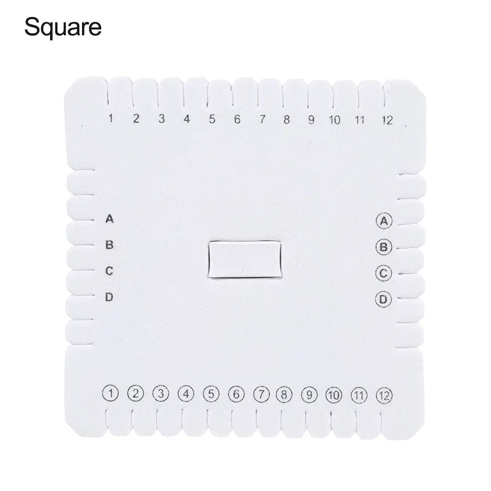 Round Square Braiding Cord Disks Bracelet  Knitting Woven Board Disk DIY Weaving Tool Apparel Sewing Hand Tools Accessories